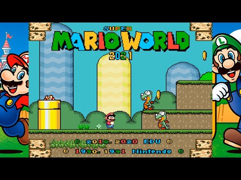 Super Mario World 100% Traduzido PT-BR. 