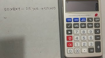 Normal calculator MRC M+ M-