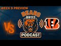 Bears vs. Bengals: Week 9 Predictions!