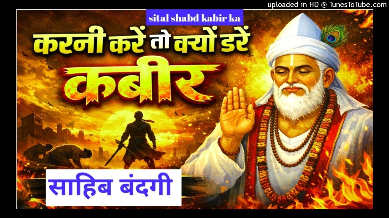 करनी करें तो क्यों डरे|kabirdohe|#sital shabd kabir ka|