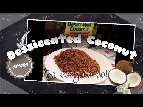 BUDBOD - TOASTED DESSICCATED COCONUT | By Jenny 🇵🇭🇮🇹