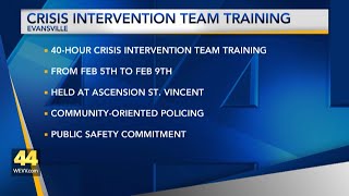 Crisis Intervention Team training getting underway in Evansville