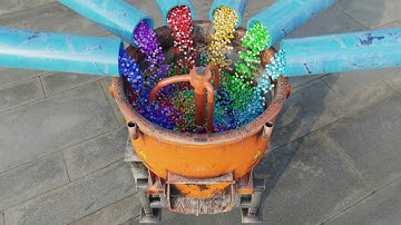 120,000 color balls mixing【04】