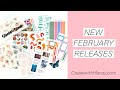 New February Releases // CreatewithMandy