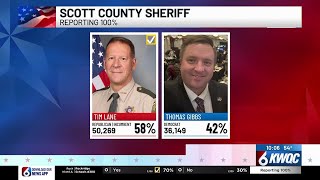 Scott County Sheriff Tim Lane wins re-election 10p