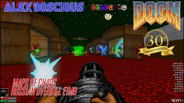 GZDoom Maps of Chaos *Russian Overkill E1M8 #doom #doom30years