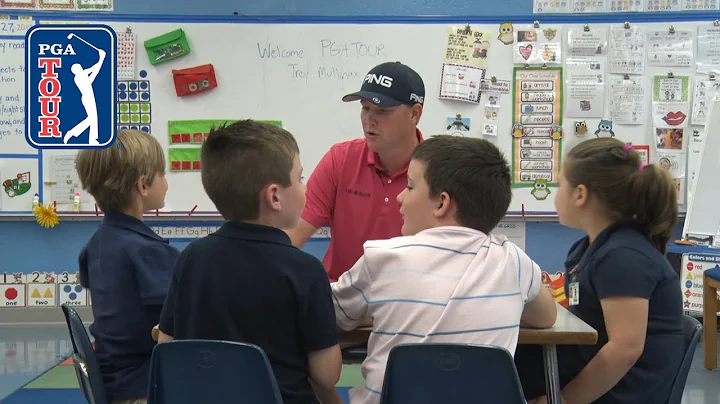 Trey Mullinax's roundtable talk with Kindergarteners