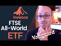 Invesco ftse allworld etf better than vanguard