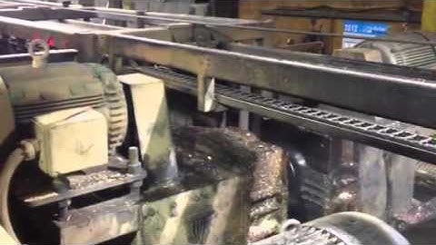 Small log canter and circulars "C - frame"