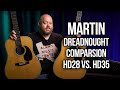 Martin HD28 vs. HD35 | Dreadnought Battle for the Ages