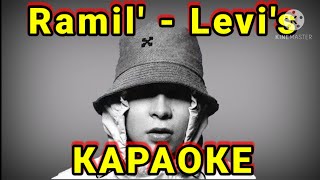 Ramil' - Levi's | КАРАОКЕ (текст песни)