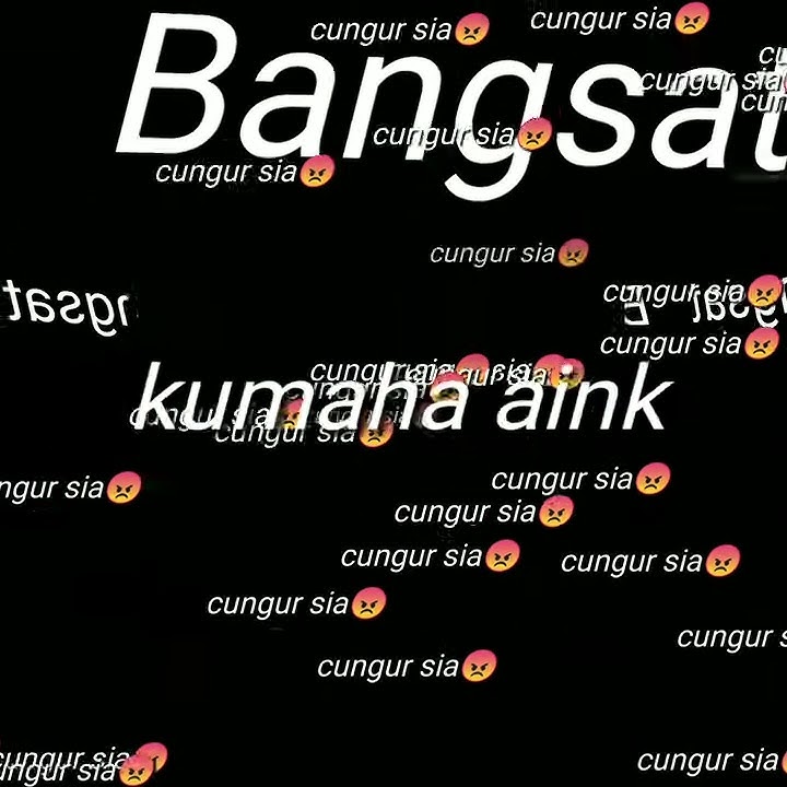 Story' wa bahasa sunda( bangsat kumaha aink)