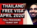 Thailand FREE Visa on Arrival till APRIL 2020 | Take Visa in 10 Minutes | Best Tourist Sim