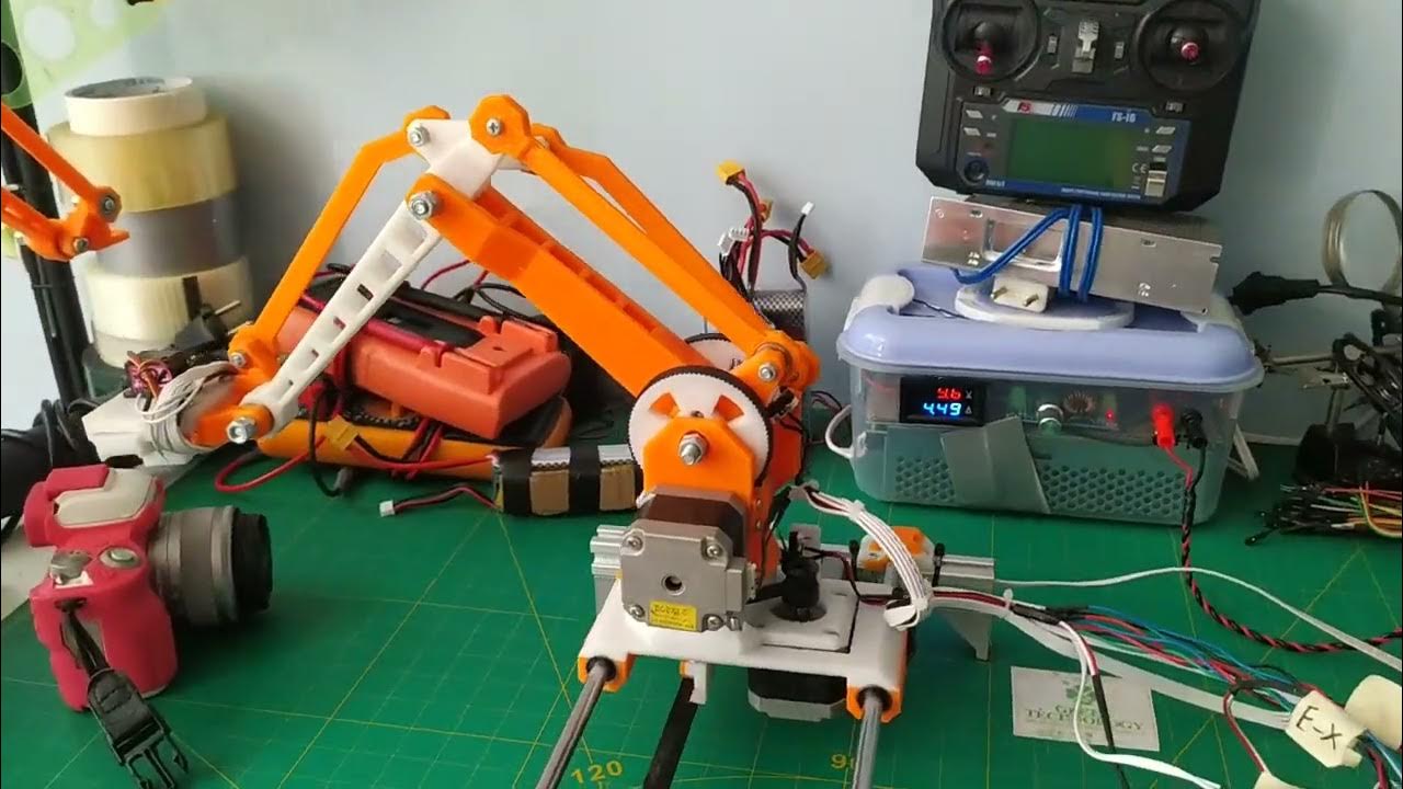 ARM ROBOT ARDUINO - Teach AND Learn - YouTube