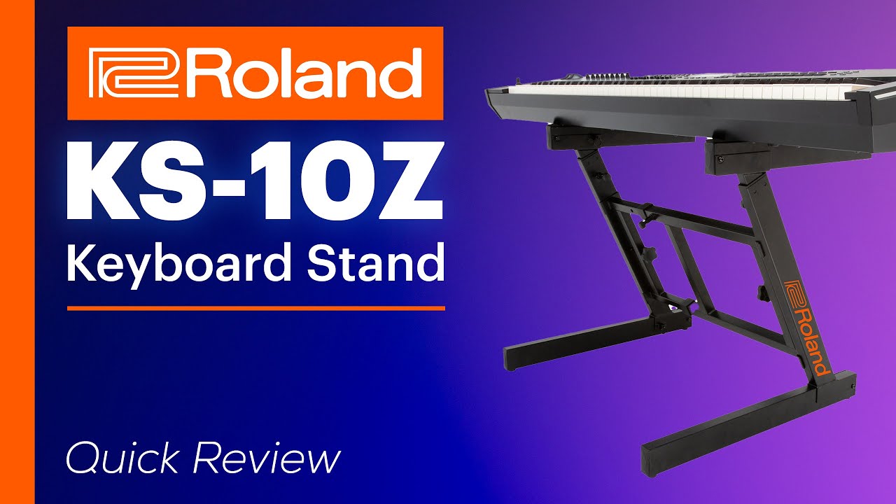 Roland KS-10Z Keyboard Stand - Quick Look & Review