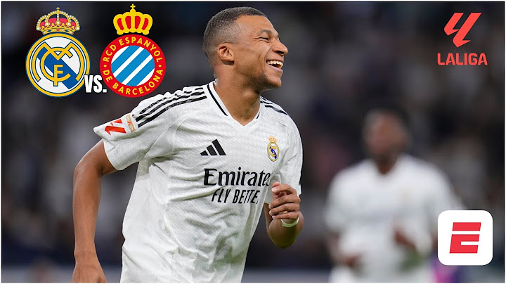 MBAPPÉ, desde el punto penal sella la goleada del REAL MADRID por 4-1 al ESPANYOL | La Liga