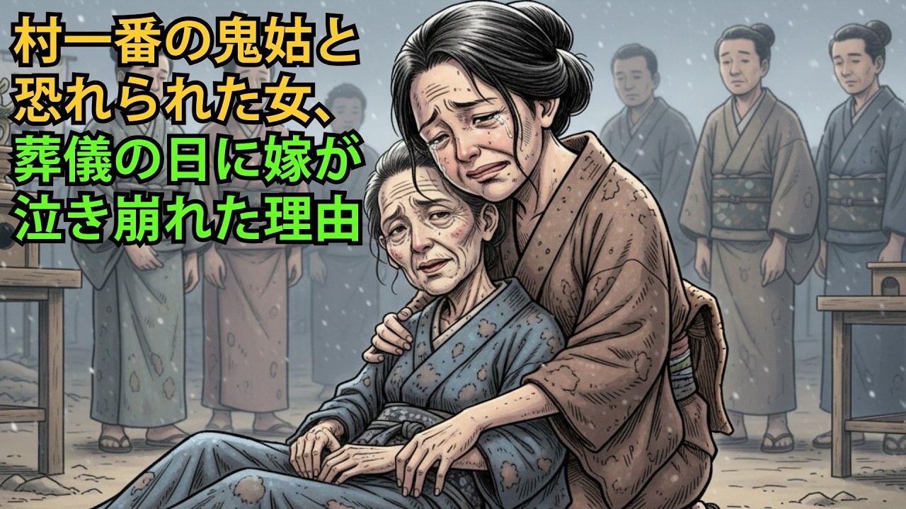 村一番の鬼姑と恐れられた女、葬儀の日に嫁が泣き崩れた理由| 野談 | 伝説 | 昔話 | 説話 | 民話