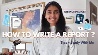 How To Write A Scientific Report  Tips For Internship Report Writing