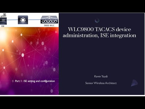 Cisco Catalyst  9800 :ISE TACACS Authentication , Part I, ISE setting