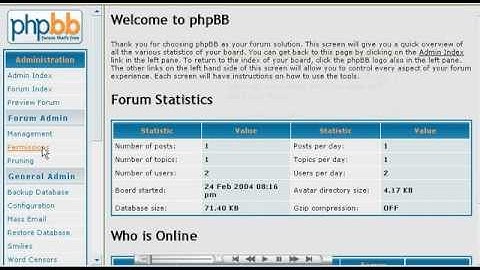 How to Set Forum Permissions in phpBB - Host Department LLC