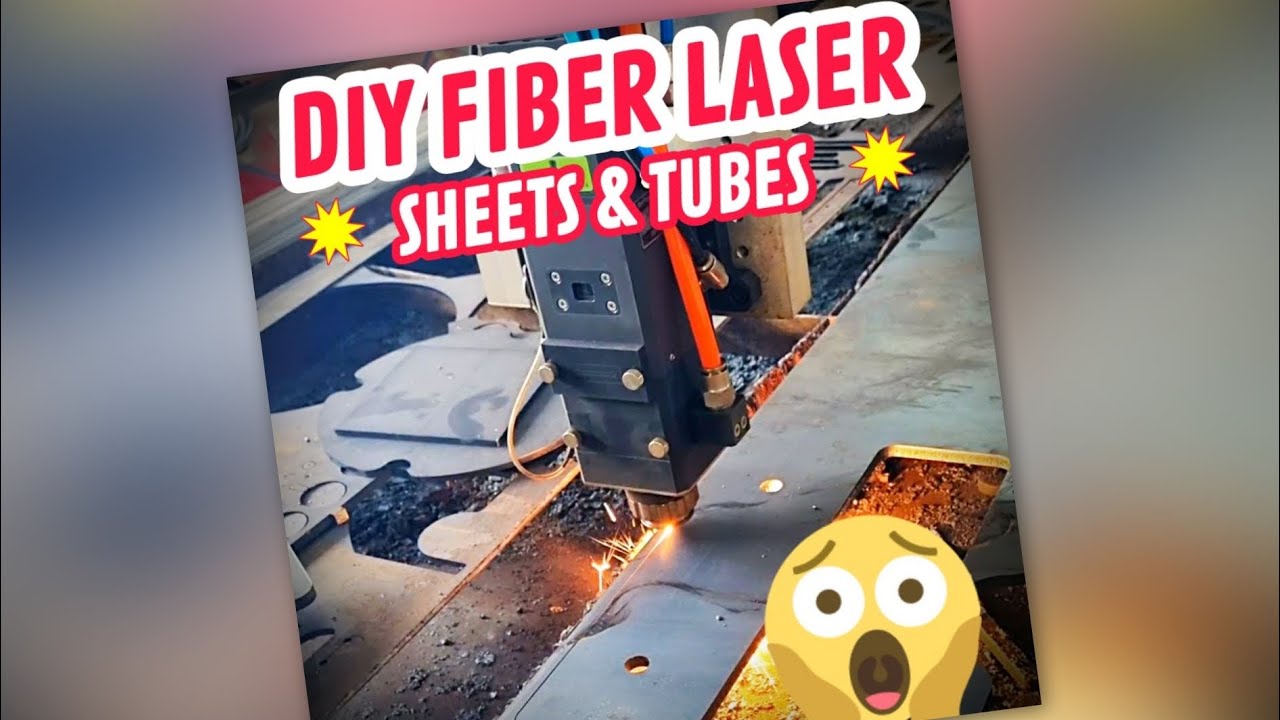 DIY FIBER LASER integrated sheets and tubes /  using acorn centroid