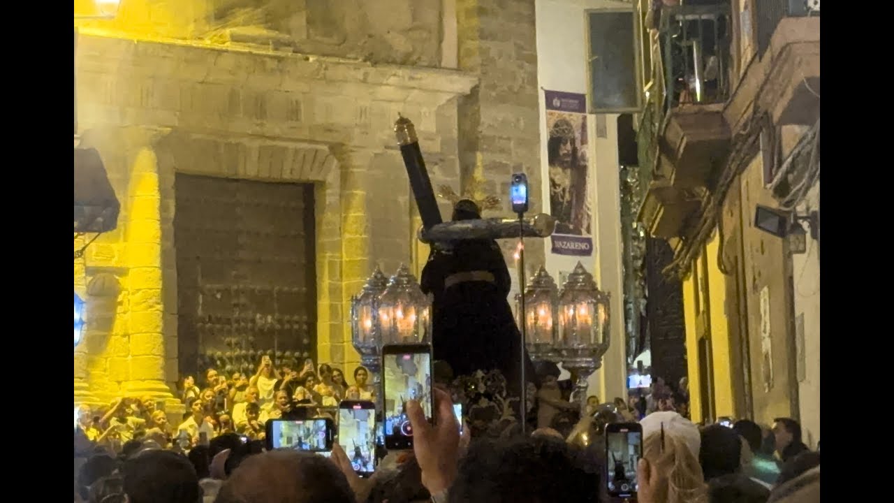 EL NAZARENO POR JABONERIA EN SU REGRESO A SANTA MARIA TRAS SU PEREGRINACION, CAMERATA POLILLAS, 2025
