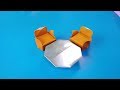 색종이로 테이블과 소파 (식탁과 의자) 접는방법 ,Table&chair origami , 네모아저씨