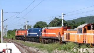 台鐵7602次R120+R123+R103+DHL114+DHL116貨物列車離站(志學)