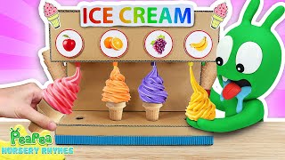 🍦 Fruit Ice Cream Song + More Pea Pea Nursery Rhymes \& Kids Songs - Fun Sing Along Songs
