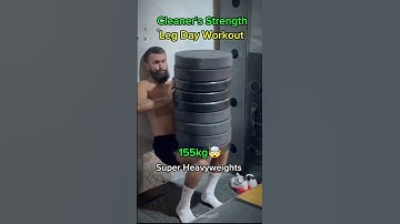 Anatoly Leg Day Workout. 155kg Super Heavyweights  #anatoly #fitness #gym