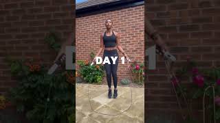 7 day skipping rope challenge WILD RESULTS SkippingRopeChallenge JumpRopeChallenge WeightLoss