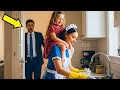 МИЛЛИОНЕР вернулся ДОМОЙ РАНЬШЕ... и ЧУТЬ НЕ УПАЛ В ОБМОРОК от того, что делала УБОРЩИЦА