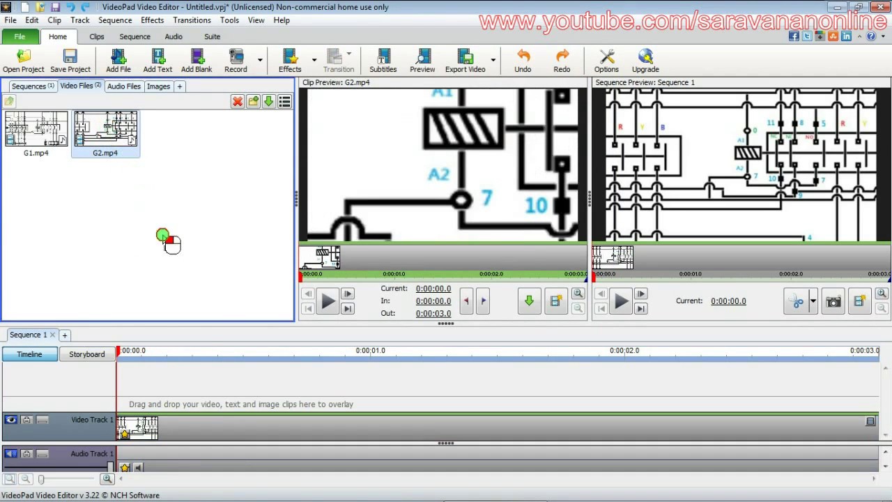 How To Joint A Many Video Clips Using Videopad Video Editor YouTube