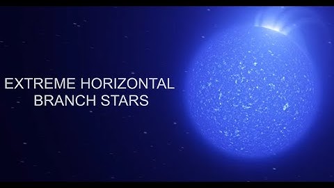 Extreme Horizontal Branch Stars | Animation from ESO