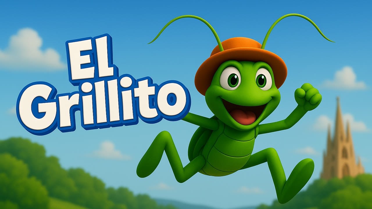 El grillito 🦗 – descubra onde vive o grilo nesta canção encantadora ...