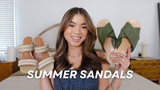 My Favorite Shoes For Summer! Best sandals from Madewell, Everlane, Nisolo, Revolve, and more!