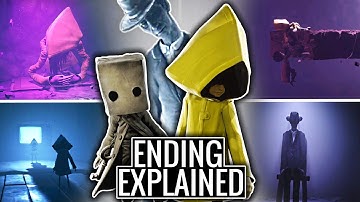 Little Nightmares 2 Endings Explained - Mono, Six & Thin Man (Little Nightmares 2 Story Explained)