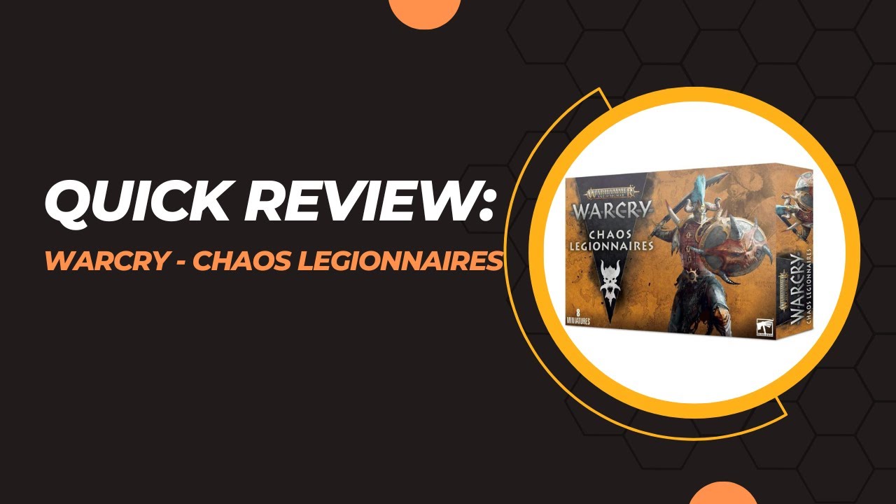 Warhammer Warcry Centurion Marshal Chaos Legionnaires Review