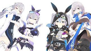 [MMD/Honkai] Bronyas and Silver Wolf - Ghost Dance