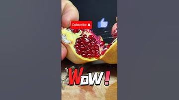 Cutting Pomegranate Seed 🧐🤩 MACRO SHOTS CLOSE UP ASMR  #closeup #shorts #asmr