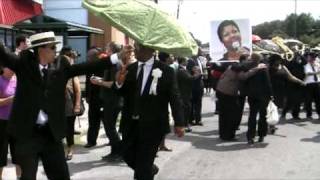 You better second line! Jazz funeral in New Orleans for Juanita Brooks