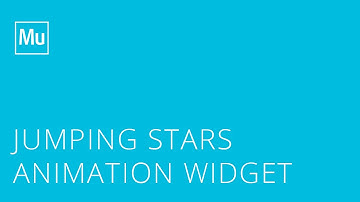 Adobe Muse Jumping Stars Animation Widget
