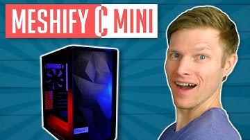 Fractal Design Meshify C Mini - GREAT mATX PC CASE -  Unboxing / Review / Thermal Test