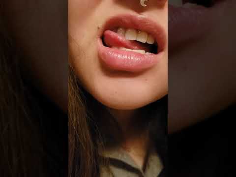 Hungry giantess chews tiny