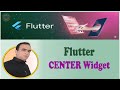 #25 Flutter Center Widget Explained | Dr. Vipin Classes