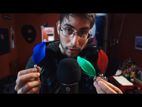 Relaxing Feather Brushing ASMR