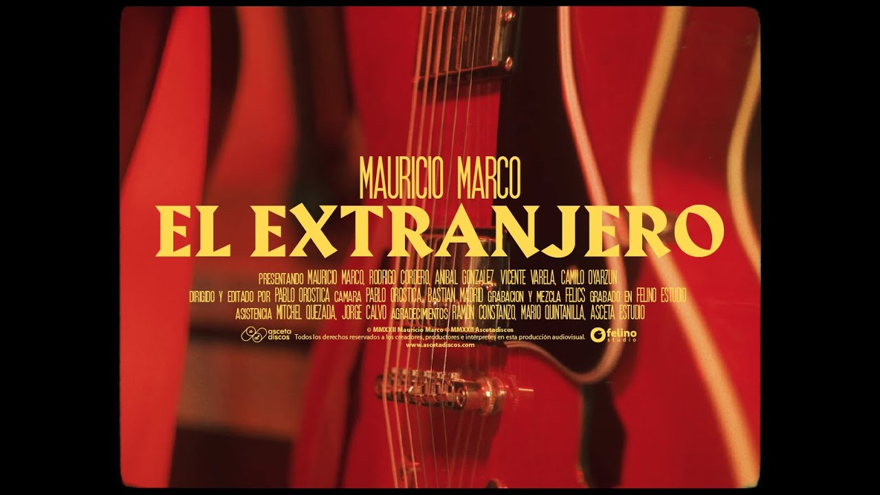 Watch Mauricio Marco - El Extranjero | Sesiones Asceta on YouTube Watch Mauricio Marco - El Extranjero | Sesiones Asceta on YouTube