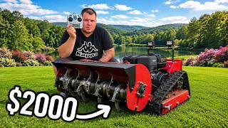 NEW $2000 RC Lawn Mower