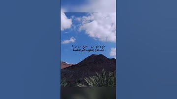 لا تجعلوا دعاء الرسول تلاوة خاشعه/ القارى احمد الشافعي سورة النور