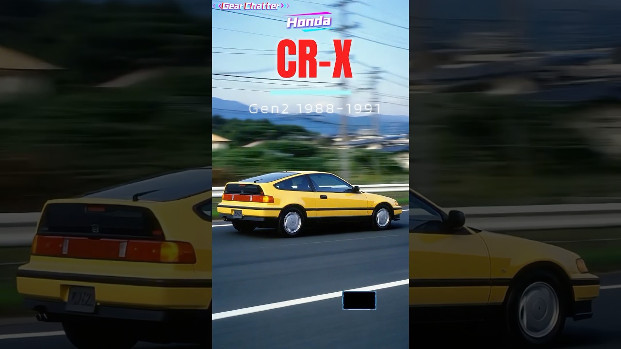 Honda CR-X CR-Z Evolution![JDM] 